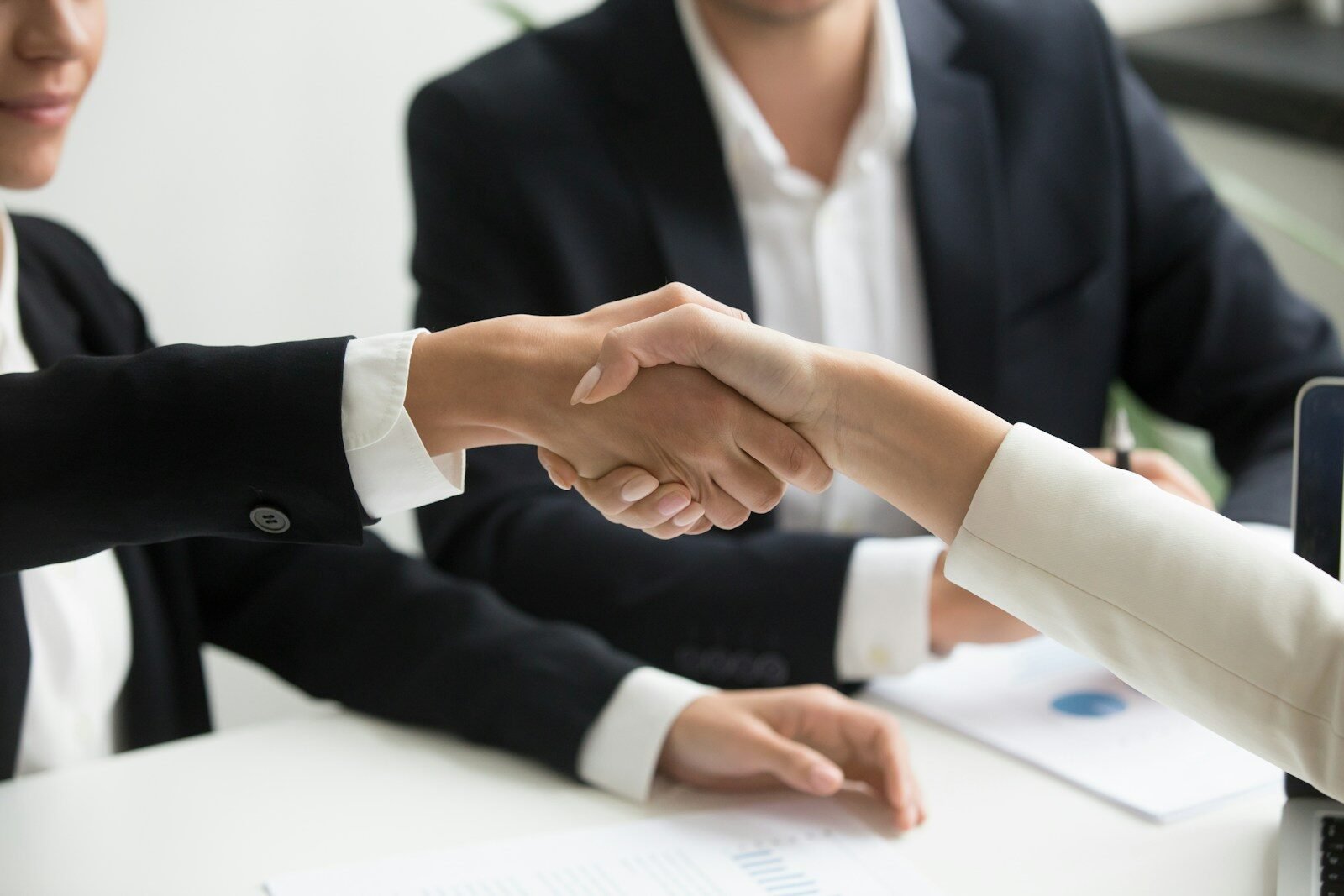 How to automate client onboarding - client handshake meeting